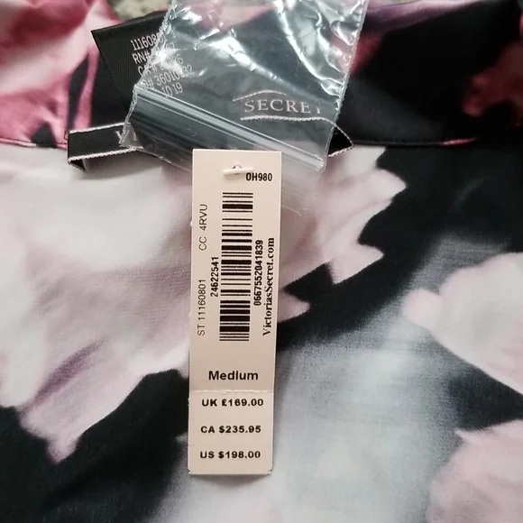 Victorias Secret after hours silk shirt - Picture 2 of 4